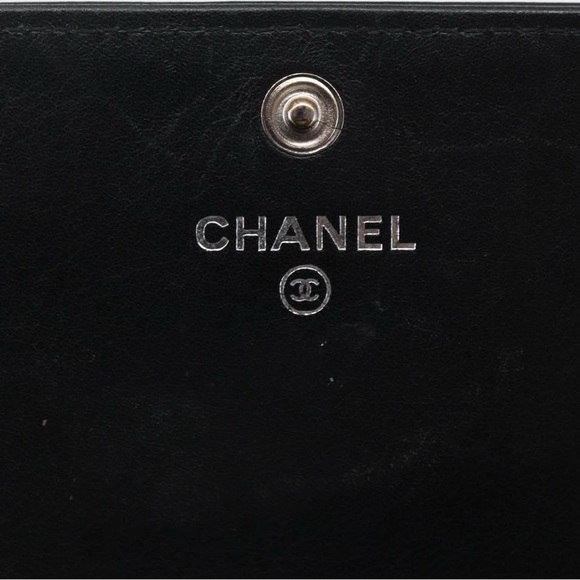 Chanel  Black trifold wallet - Picture 5 of 7